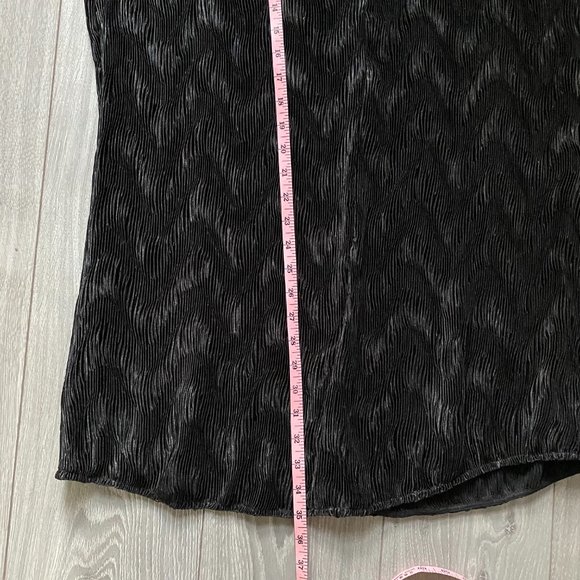 GANNI Pleated Satin Dress - Picture 8 of 8